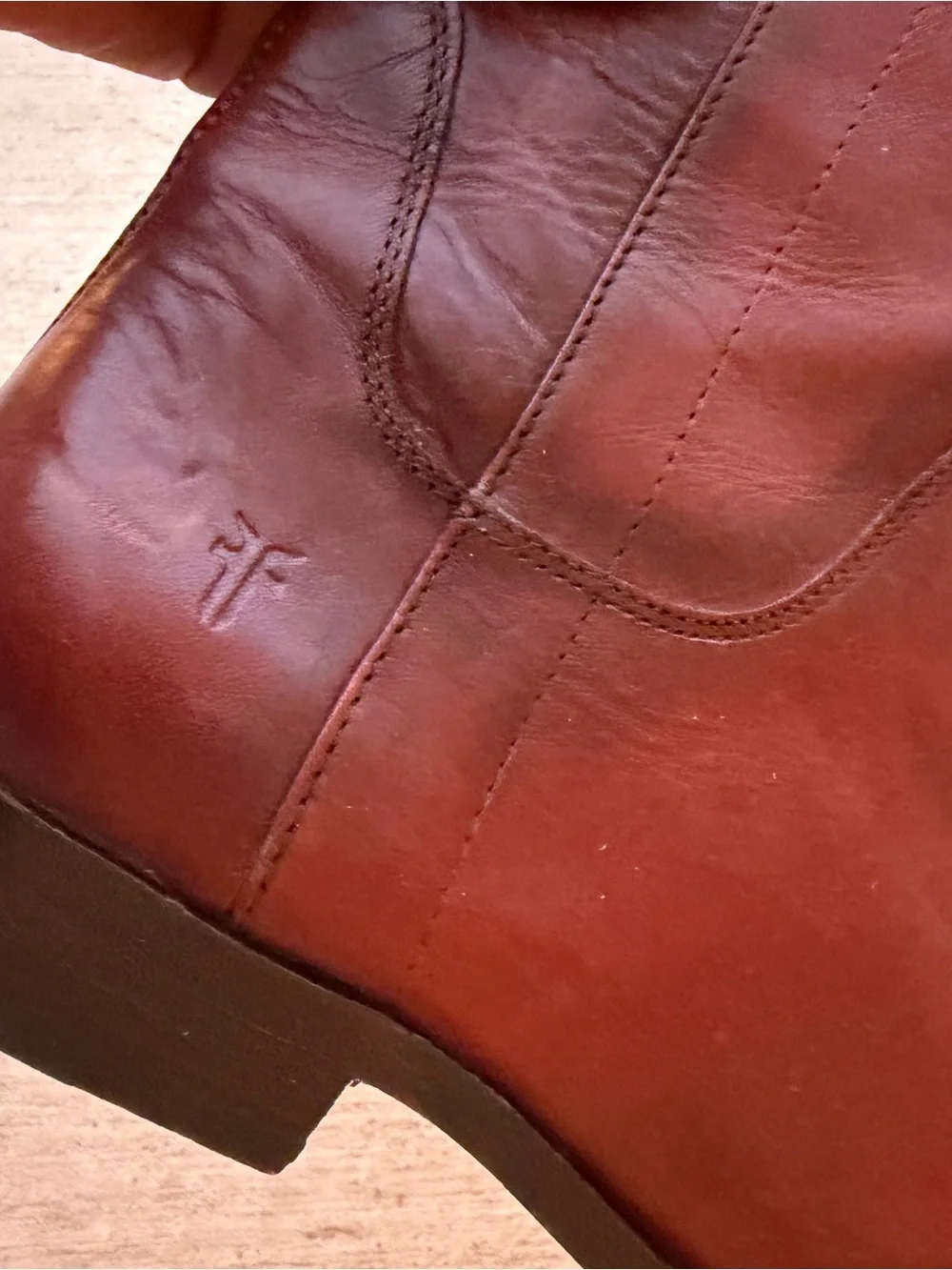 Frye Classic Tall Leather Riding Boots - Brown
